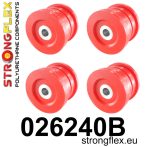 Hátsó bölcső szilent készlet