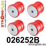 Hátsó bölcső szilent készlet