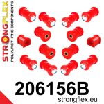 Első és hátsó felfüggesztés szilent készlet