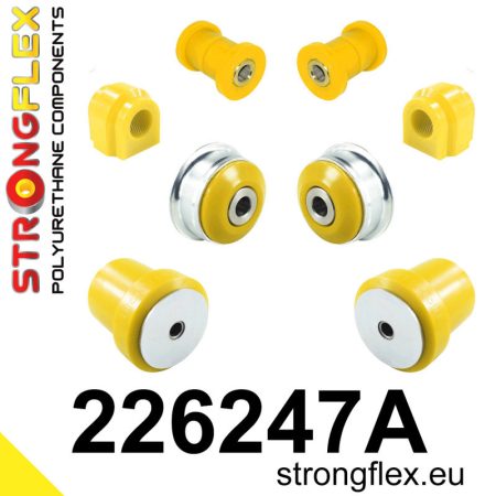 Első felfüggesztés és hátsó híd szilent készlet SPORT