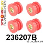 Hátsó bölcső szilent készlet