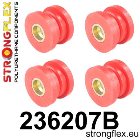 Hátsó bölcső szilent készlet